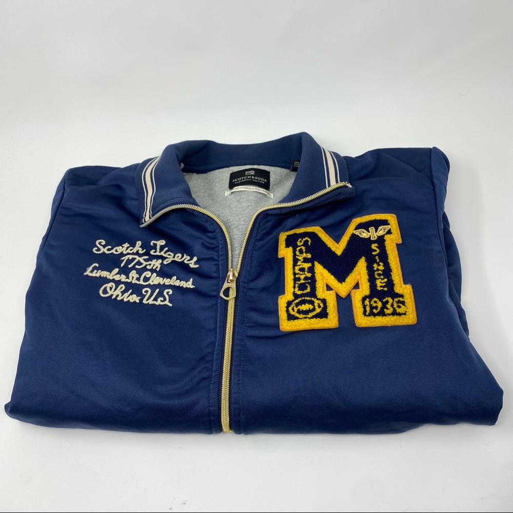 COPY - Scotch & Soda Varsity Jacket | Medium | Vintage Aesthetic | Rare & Uniqu…